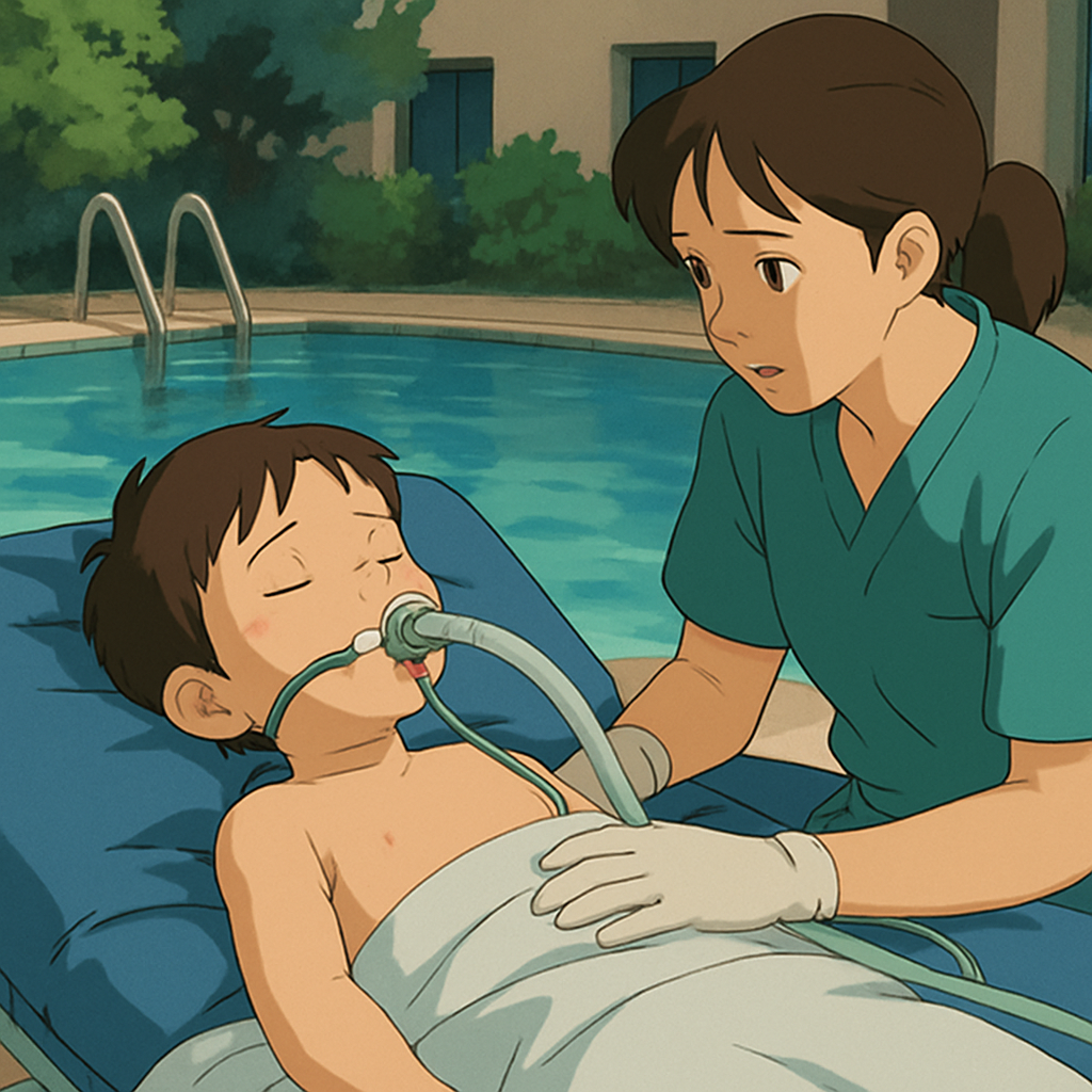 Четырехлетний ребенок интубирован после того, как его нашли без сознания в бассейне отеля в Пафосе.