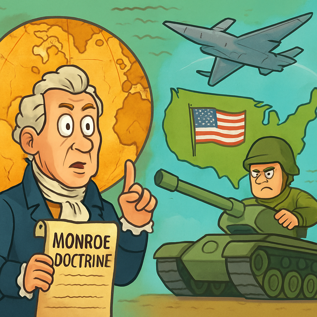 First articulated in 1823, the Monroe Doctrine was largely meant to stave off European colonial influence in the western hemisphere, but modern presidents have used it to justify military intervention in Latin America.