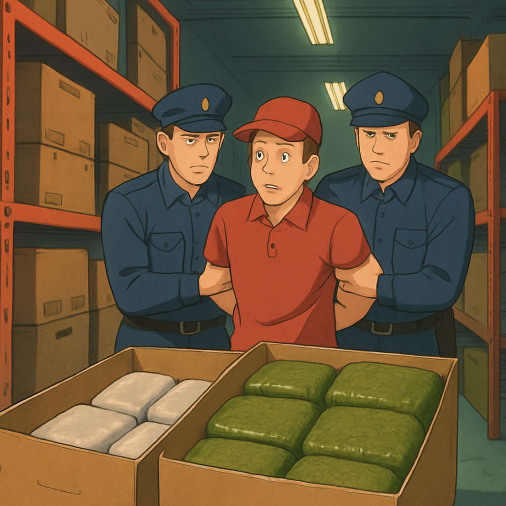 На складе курьерской компании в Лимассоле нашли более 2 кг кокаина и более 9 кг марихуаны.