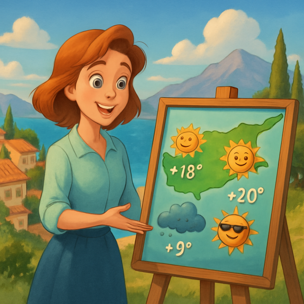 Сегодня на Кипре температура воздуха достигнет +18C в глубине страны, +20C на побережье и +9C в горах.