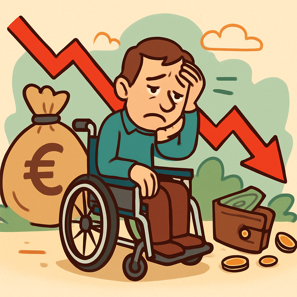 На Кипре 27,6% людей с той или иной формой инвалидности заявили, что им трудно выживать в финансовом плане.