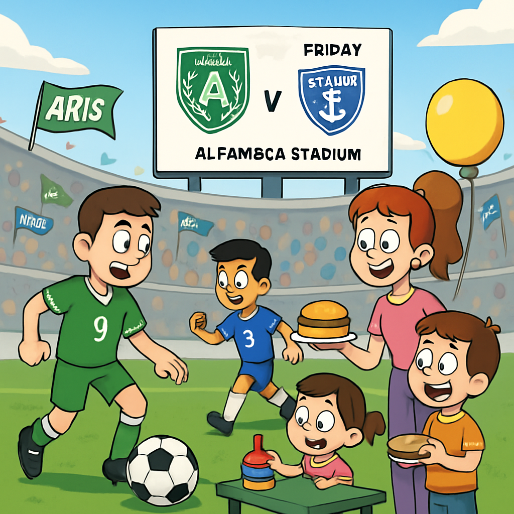 Матч 5-го тура чемпионата Кипра «Арис» - «Этникос» состоится в пятницу, 26 сентября, на «Альфамега Стэдиум».