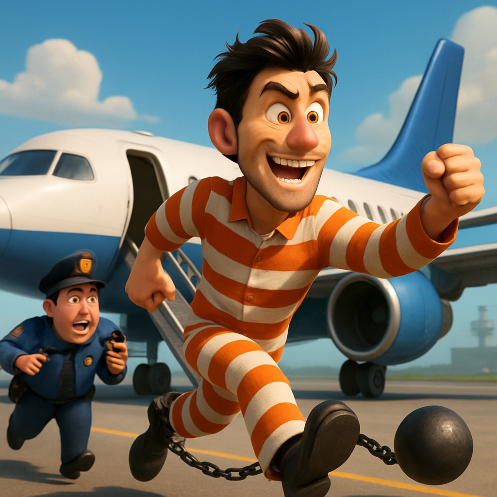 El prisionero acusado de intento de asesinato en Larnaca ha escapado a Rumanía.