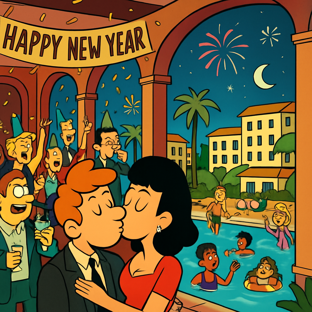 During the New Year's holidays, entertainment venues in Cyprus were completely packed, and the average hotel occupancy was about 60%.