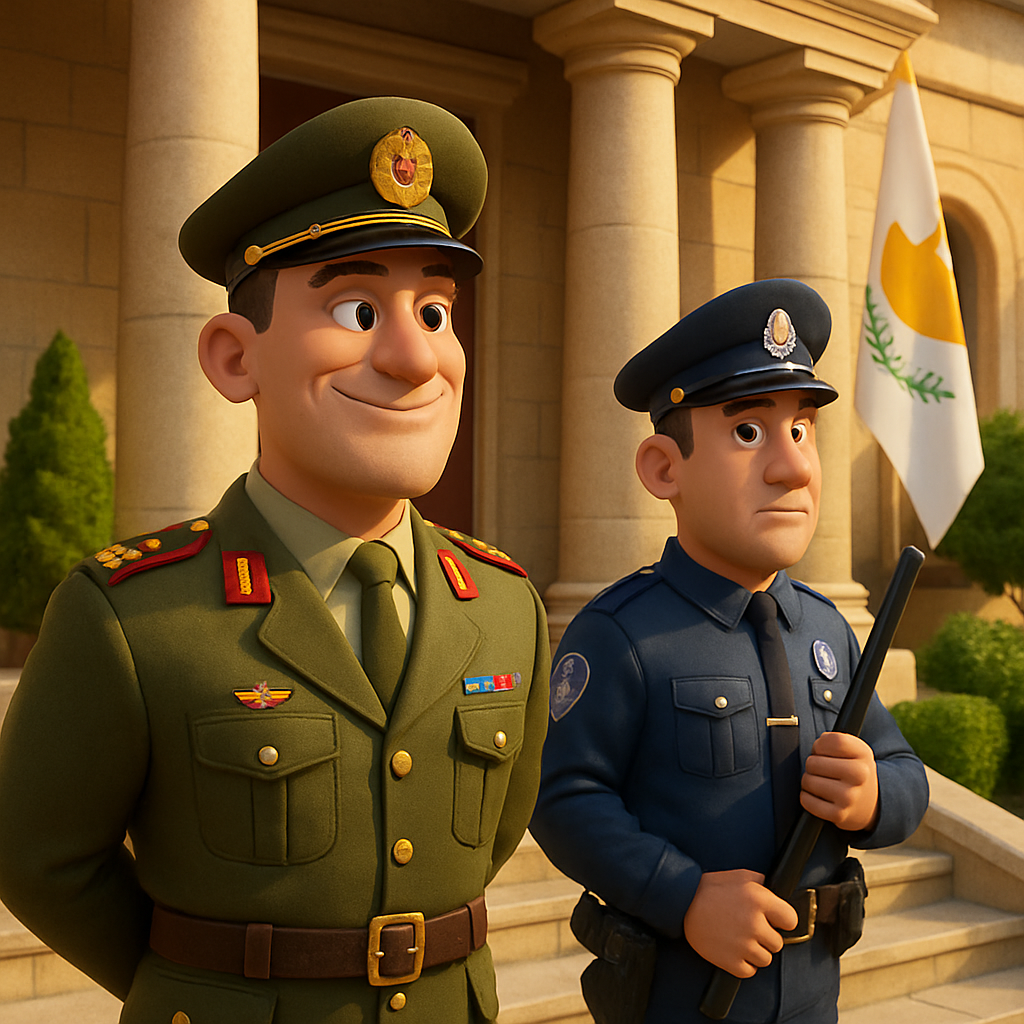 На Кипре военный офицер впервые назначен командиром президентской охраны вместо полицейского.