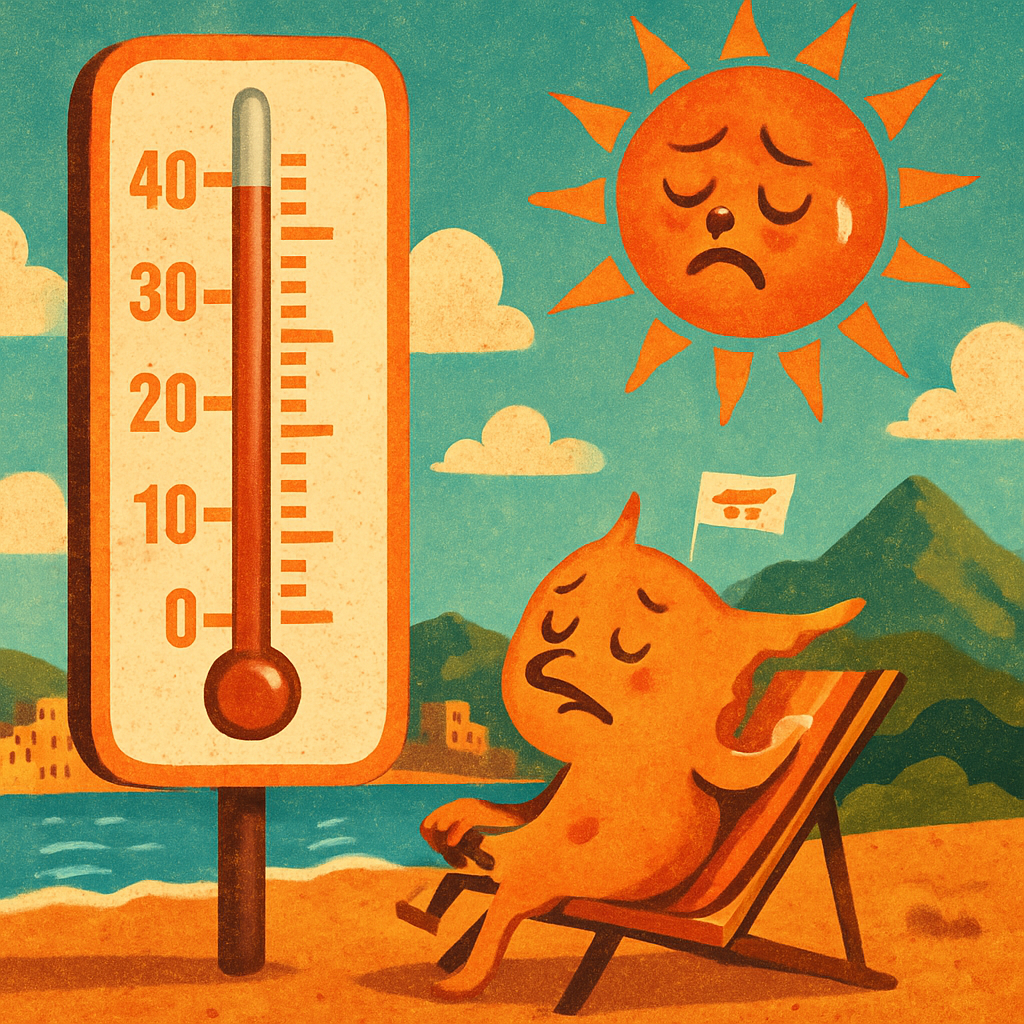 Сегодня на Кипре до +38C во внутренних районах, около +34C на побережьях и около +30C в горах.