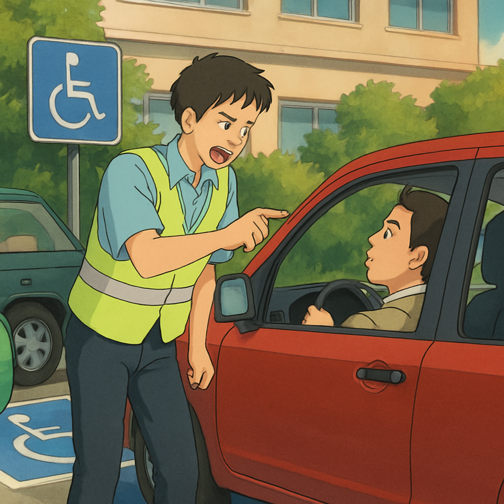 В Лимассоле сотрудник компании сделал замечание клиенту, незаконно занявшему парковку для людей с инвалидностью, и был уволен в тот же день за «непрофессиональное поведение».