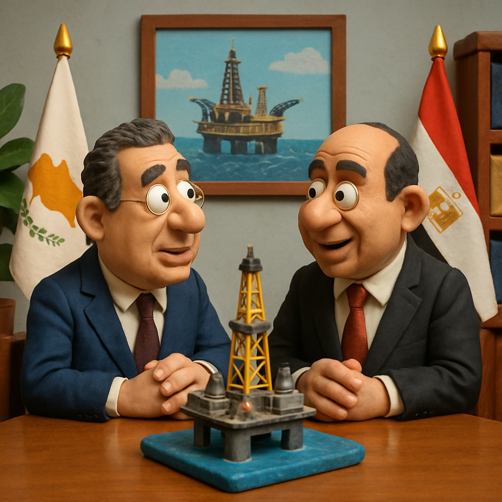 Министр энергетики Кипра встретился с коллегой из Египта для обсуждения усилий двух стран по добыче природного газа в исключительной экономической зоне Кипра.