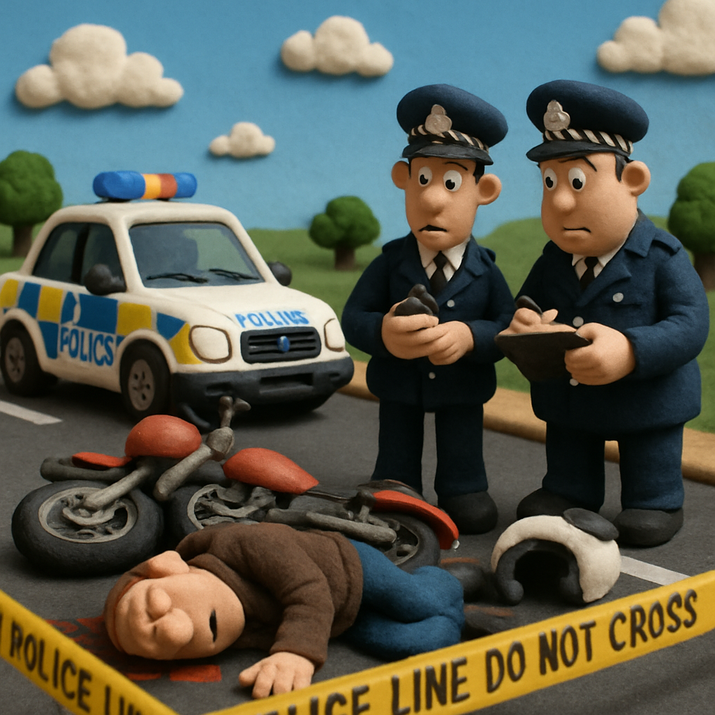 The police are investigating the circumstances of a fatal traffic accident involving a motorcycle on the Nicosia-Larnaca road, which resulted in the death of a 44-year-old Russian citizen.