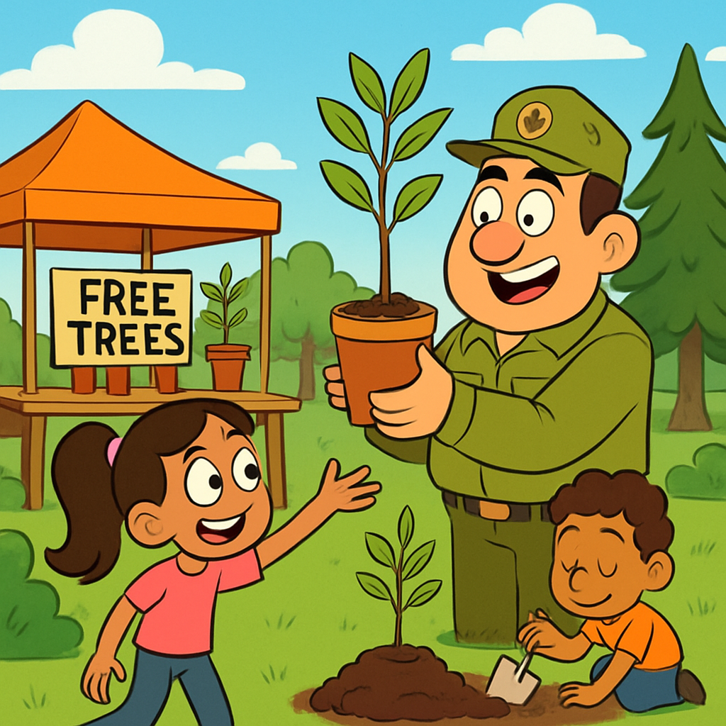 Департамент лесного хозяйства Кипра раздаёт бесплатные саженцы в рамках инициативы «Посадка ради климата».