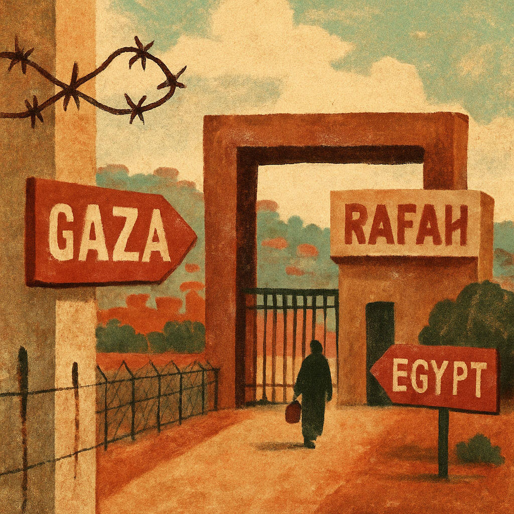 Although Gaza has four other border crossings, the rest are shared with Israel and only Rafah links the territory with another country.