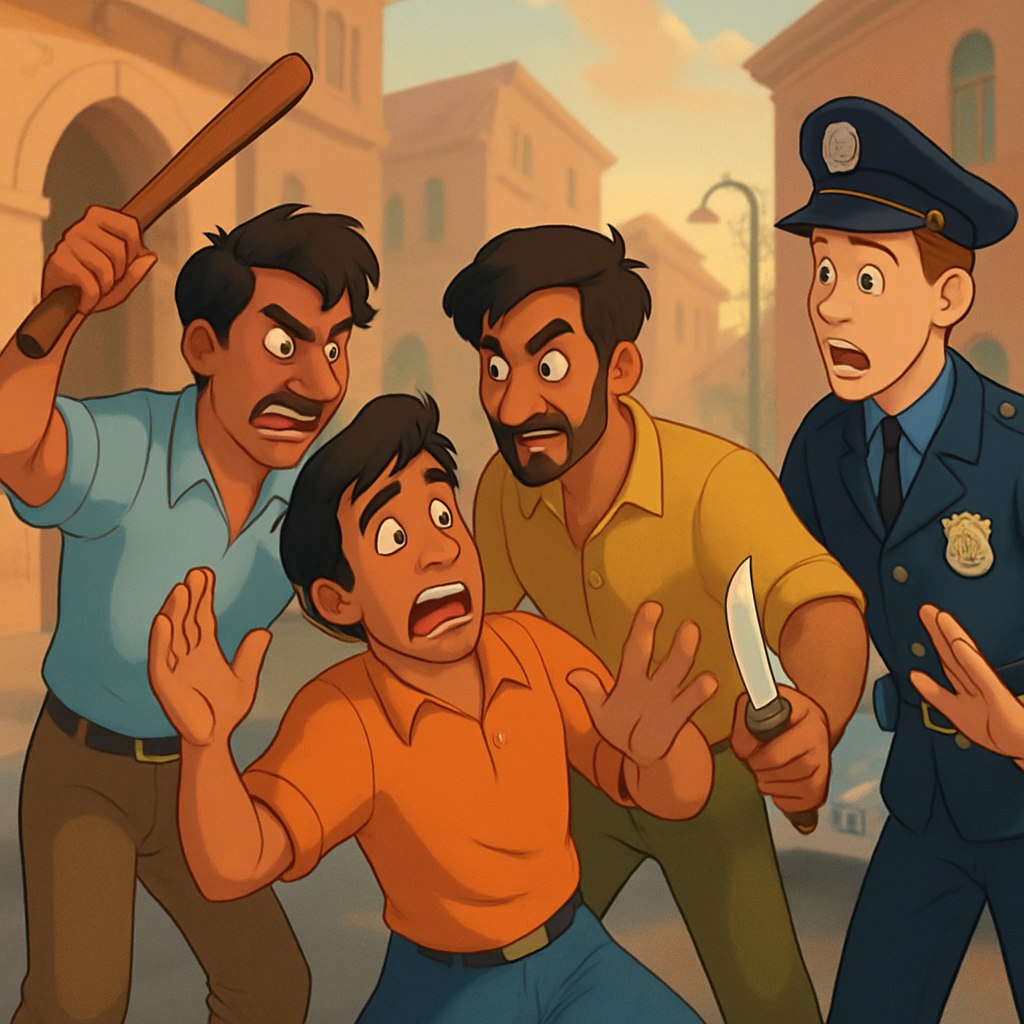 Полиция разыскивает граждан Индии, которые напали на своих сограждан с дубинками и ножами в Никосии.