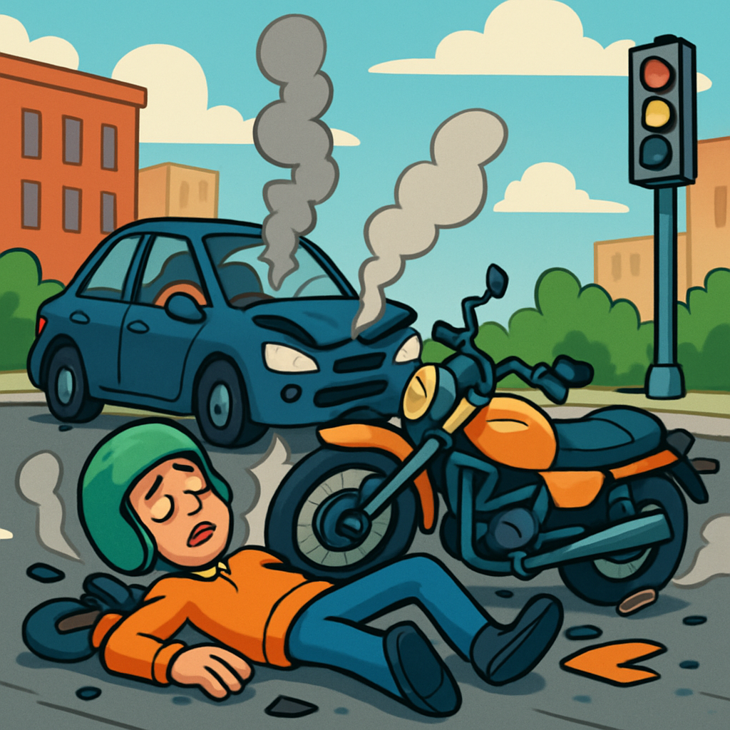 20-летний мотоциклист находится в критическом состоянии после ДТП в Никосии.