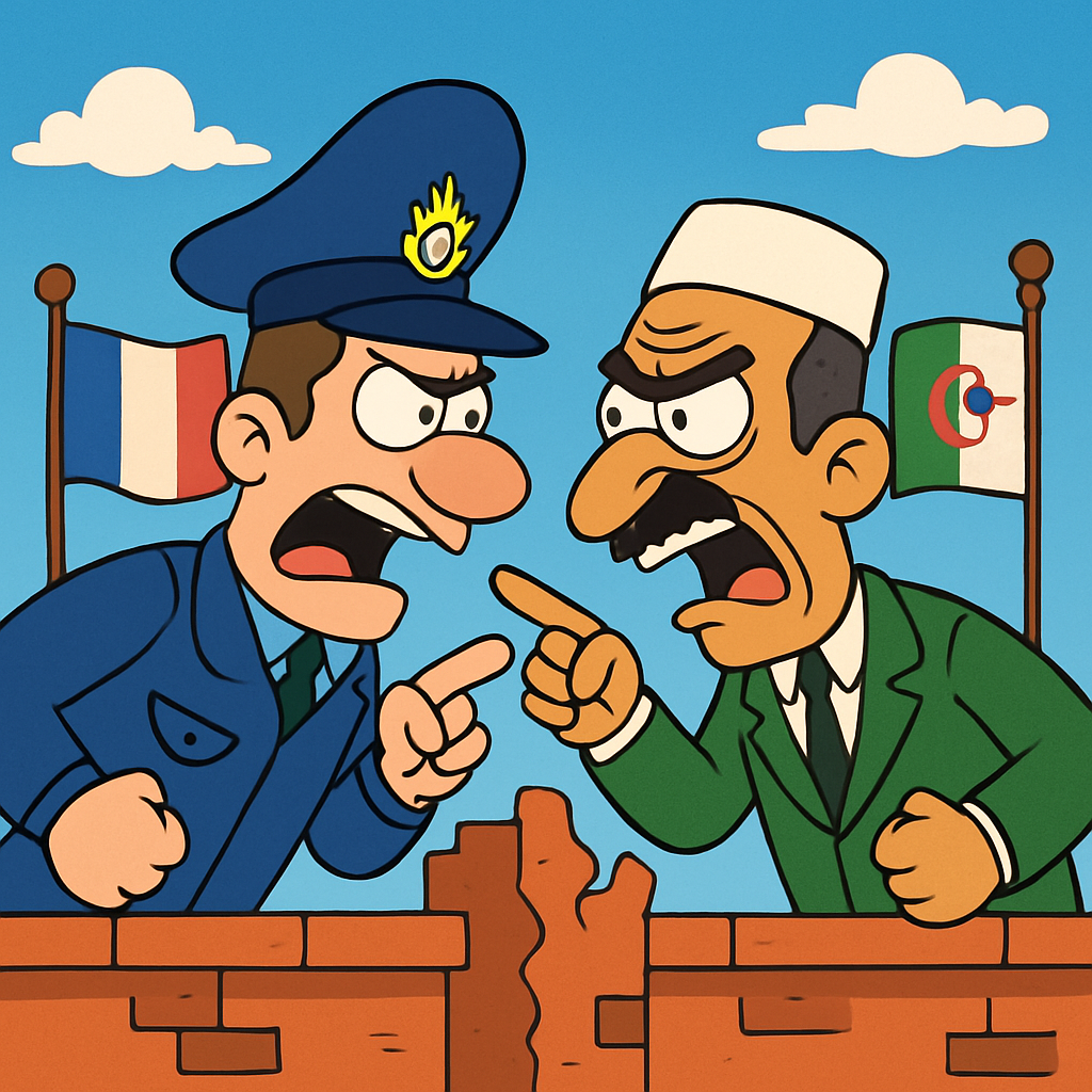 French authorities slammed what they said was "a manifestly hostile initiative," in what represents a continuation of deteriorating relations between Paris and Algiers.