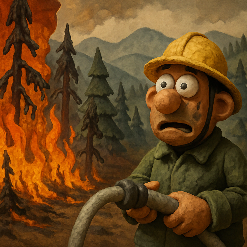 Катастрофический лесной пожар в горах Лимассола уничтожил 1,3% территории Кипра!