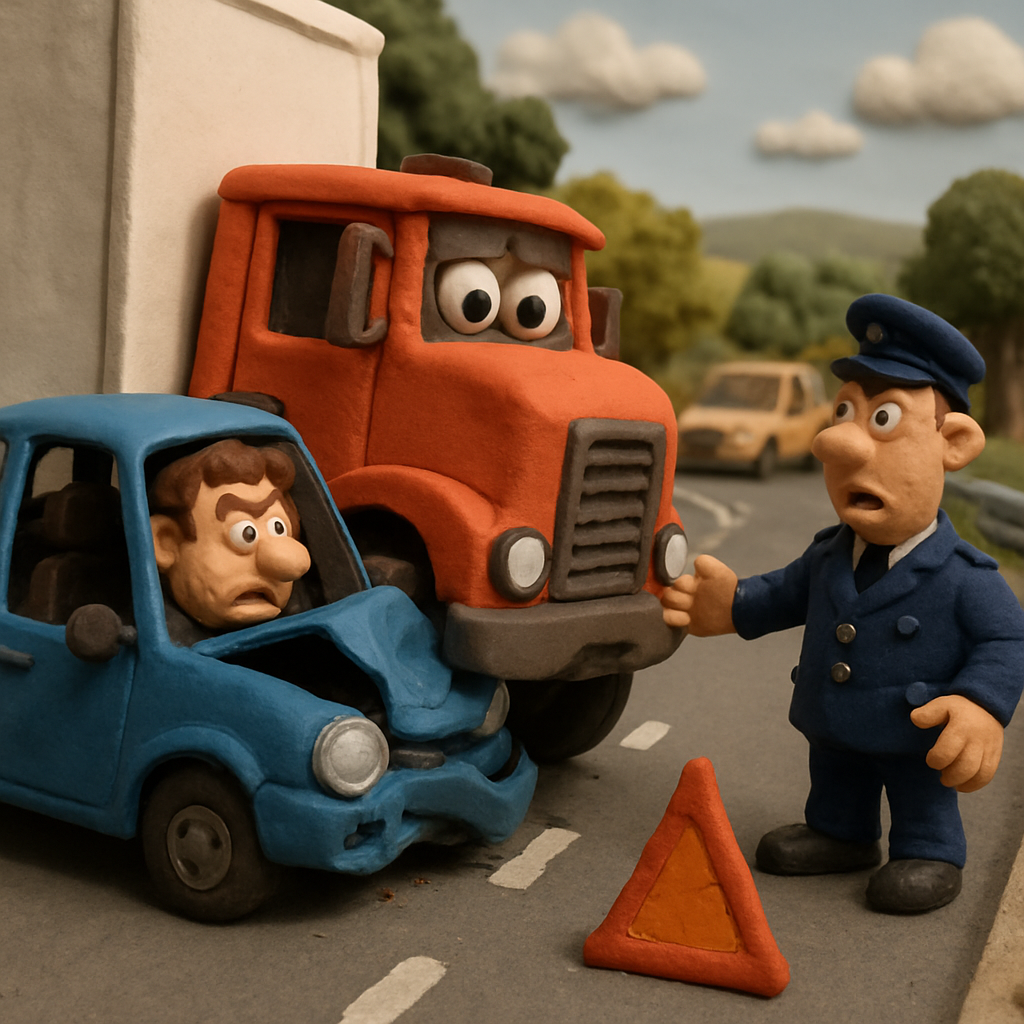 Серьезная авария в районе Гермасойя (Лимассол), движение затруднено .