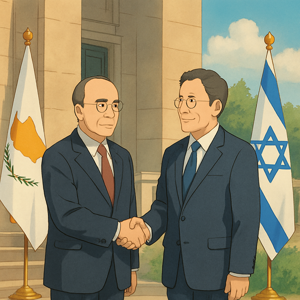 Министр обороны Кипра посетил Израиль, чтобы обсудить вопросы региональной безопасности и двустороннего сотрудничества в преддверии предстоящего председательства в ЕС.