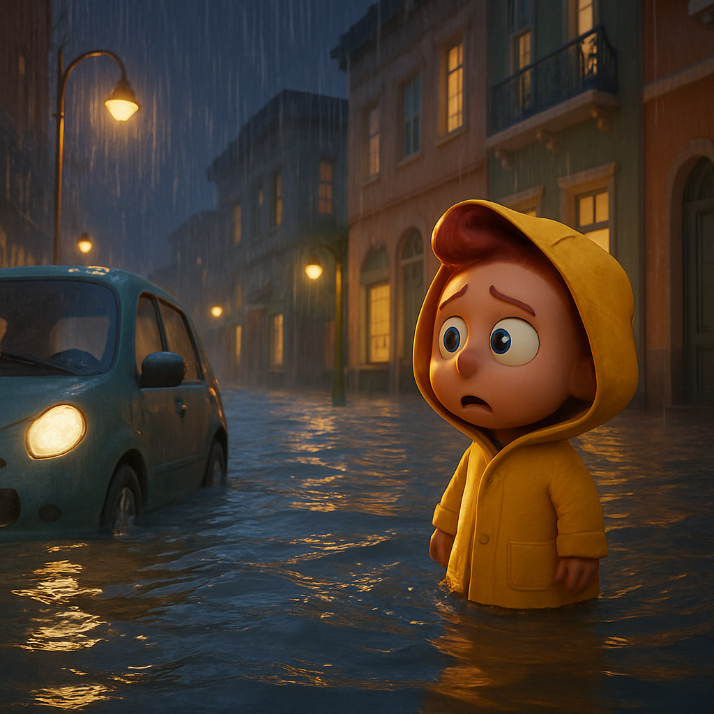 В Ларнаке за одну ночь выпала четверть месячной нормы осадков.