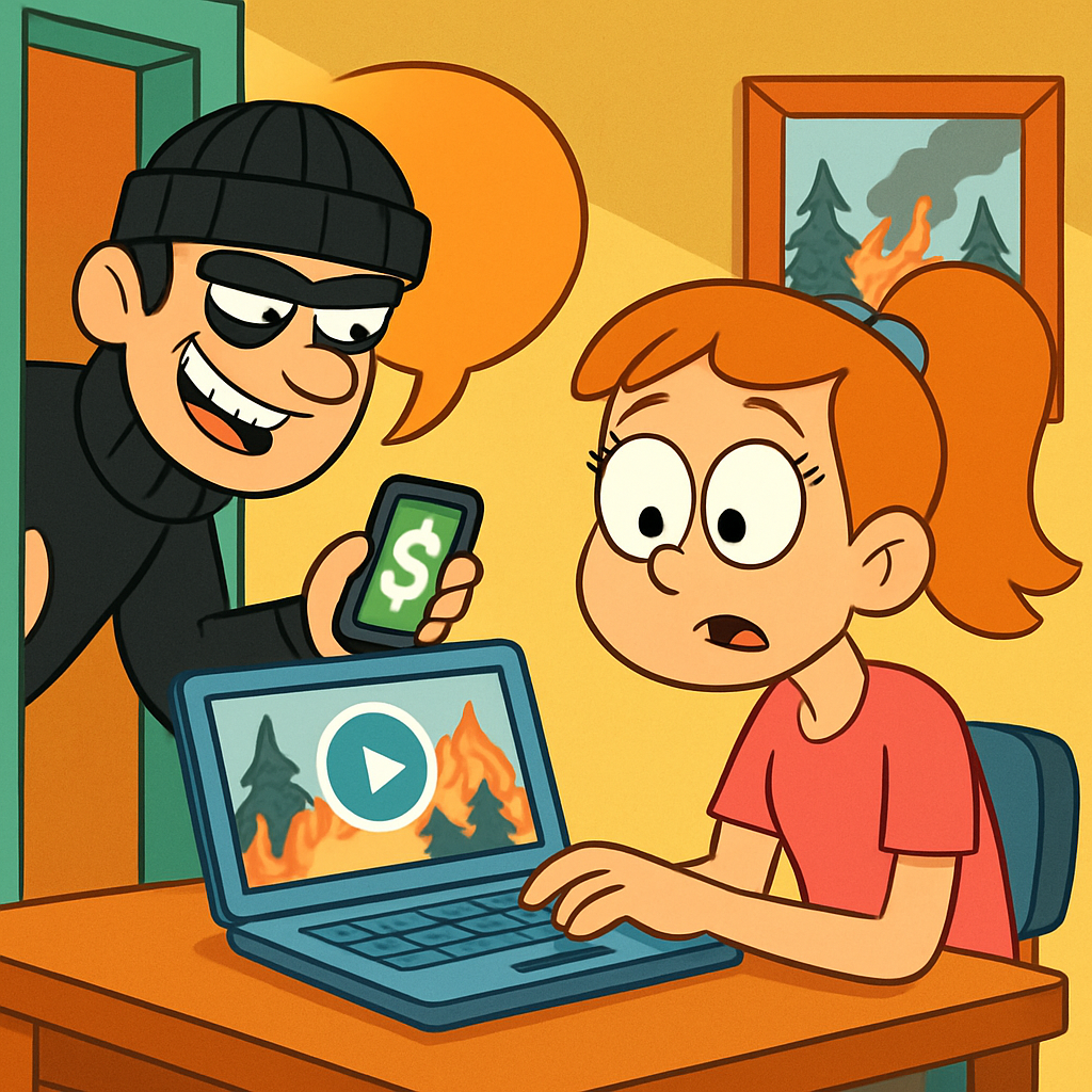 Мошенники предлагают гражданам играть в интернет-игры, которые якобы собирают деньги для пострадавших в результате пожаров на Кипре.