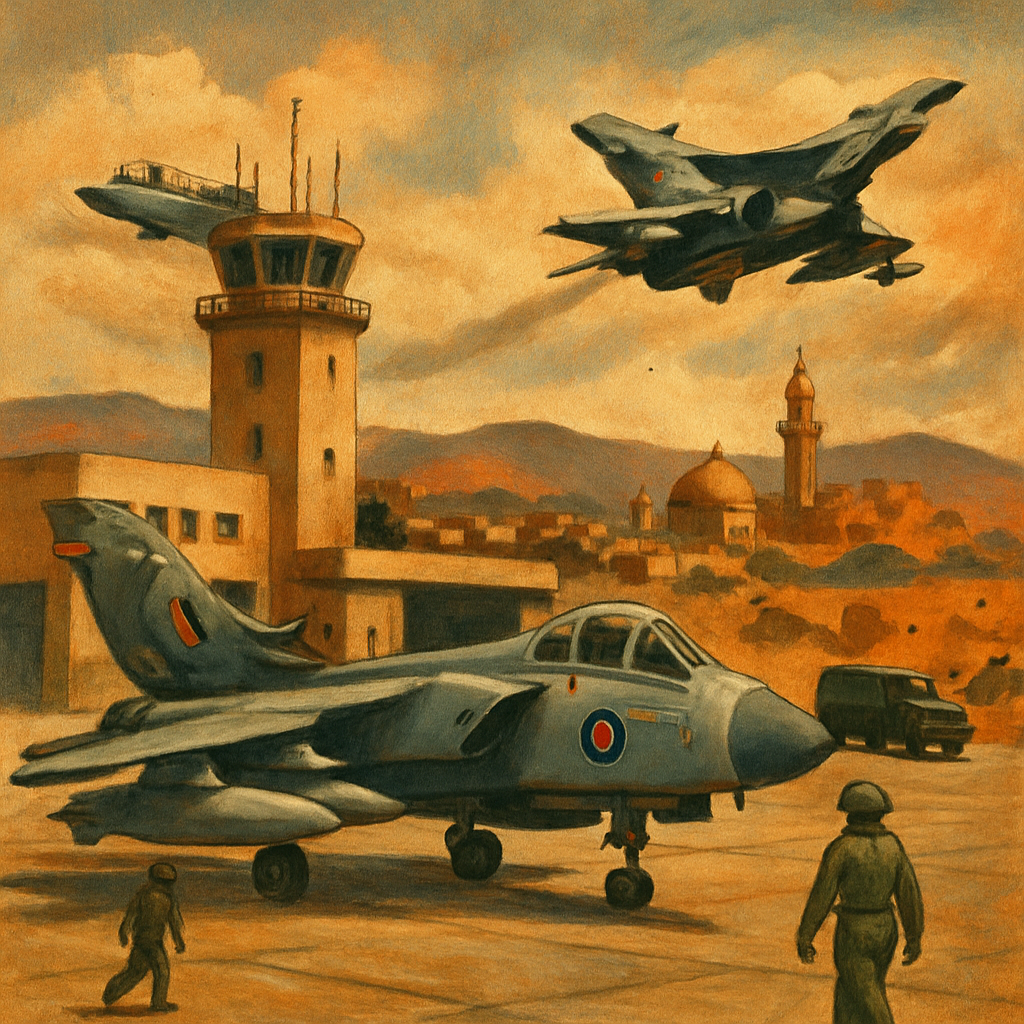 Akrotiri es la principal base aérea del Reino Unido para operaciones en Oriente Medio y en los últimos años se ha utilizado para misiones contra el llamado grupo IS en Siria e Irak y para atacar objetivos hutíes en Yemen.