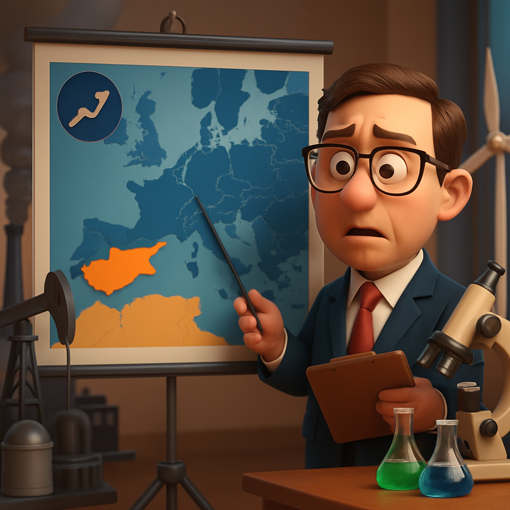 Eurostat points to Cyprus's ongoing energy dependence and the need for the development of science and technology.