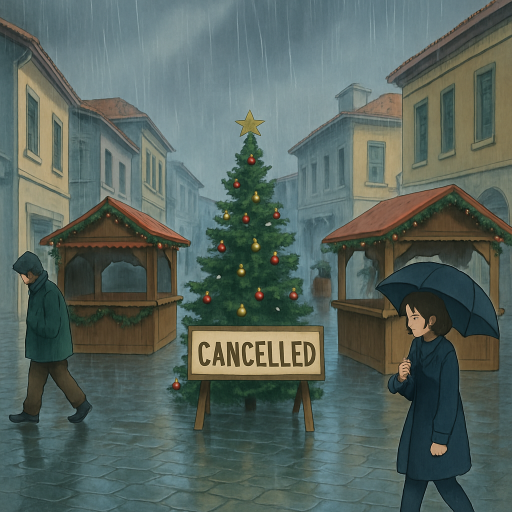 Муниципалитет Лимассола сообщает, что из-за неблагоприятных погодных условий все рождественские мероприятия, запланированные на сегодня, 7 декабря, на улицах Anexartisias и Ayiou Andreou, отменены.