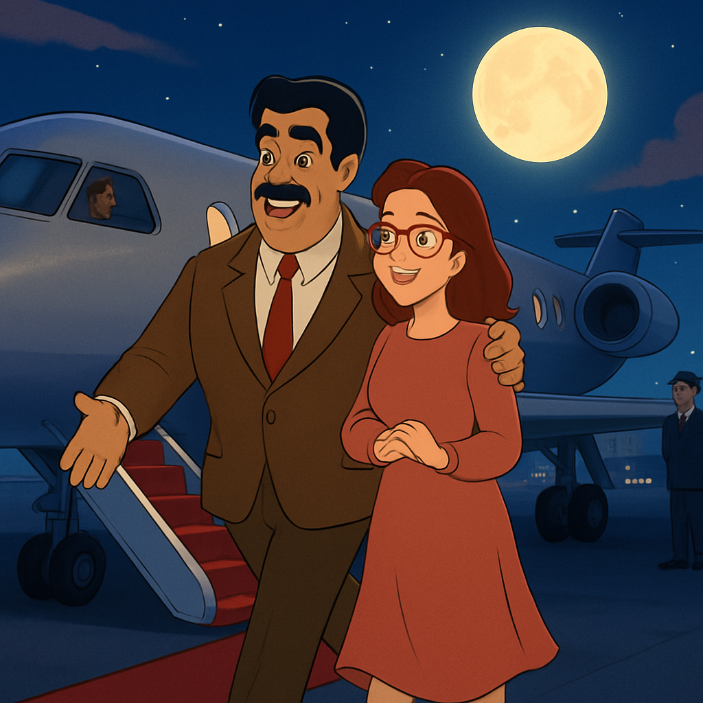 Maduro landed Saturday evening at a small airport in New York following the middle-of-the-night operation that extracted him and his wife, Cilia Flores, from their home in a military base in Venezuela's capital city of Caracas.