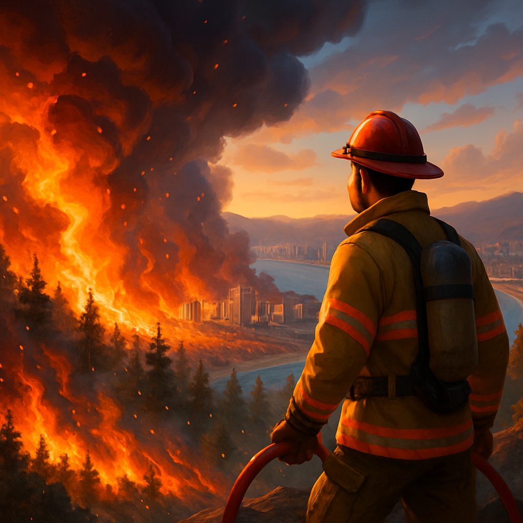 По последним данным, пожар в Лимассоле по-прежнему не контролируется, но его состояние улучшается.