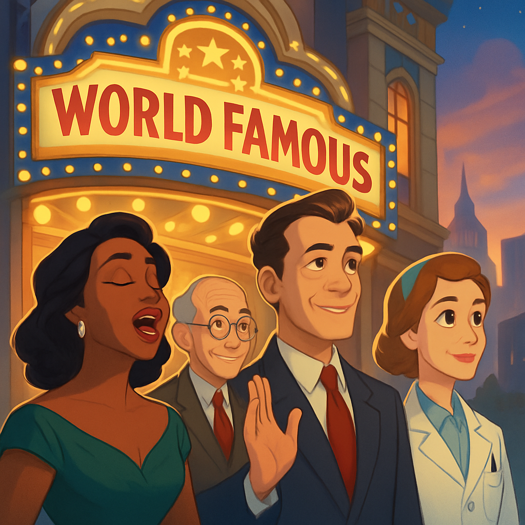 Marquee names all, they found international fame in the arts, politics, the sciences and beyond.