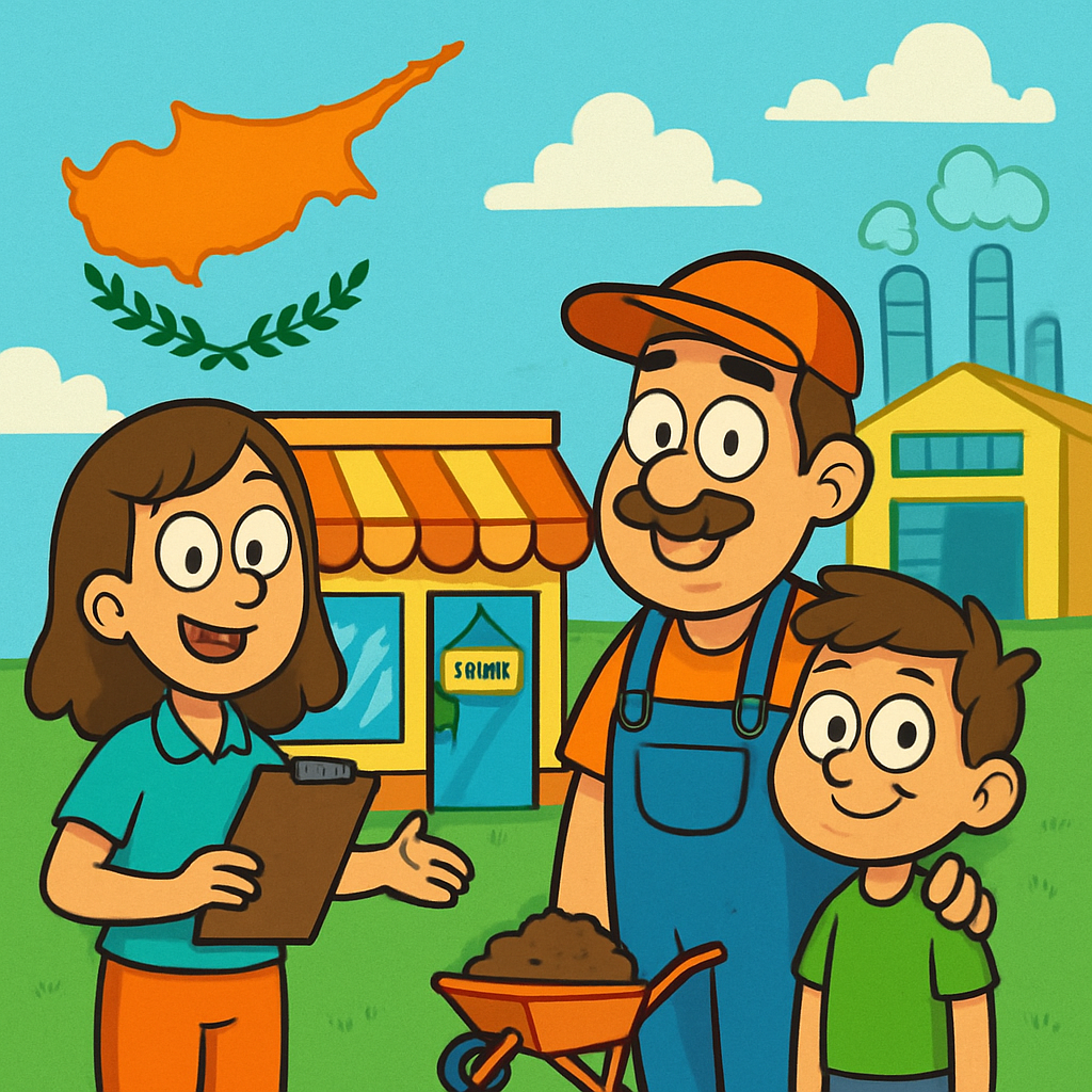 99% кипрских предприятий являются малыми или очень малыми и в основном семейными, в них занято около 60% рабочей силы страны.