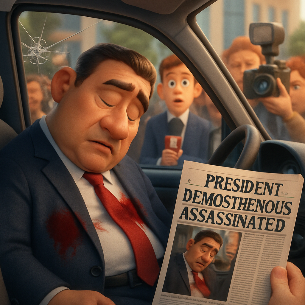 Убийство президента Кармиотиссы Ставроса Демосфенуса попало в заголовки СМИ по всему миру.