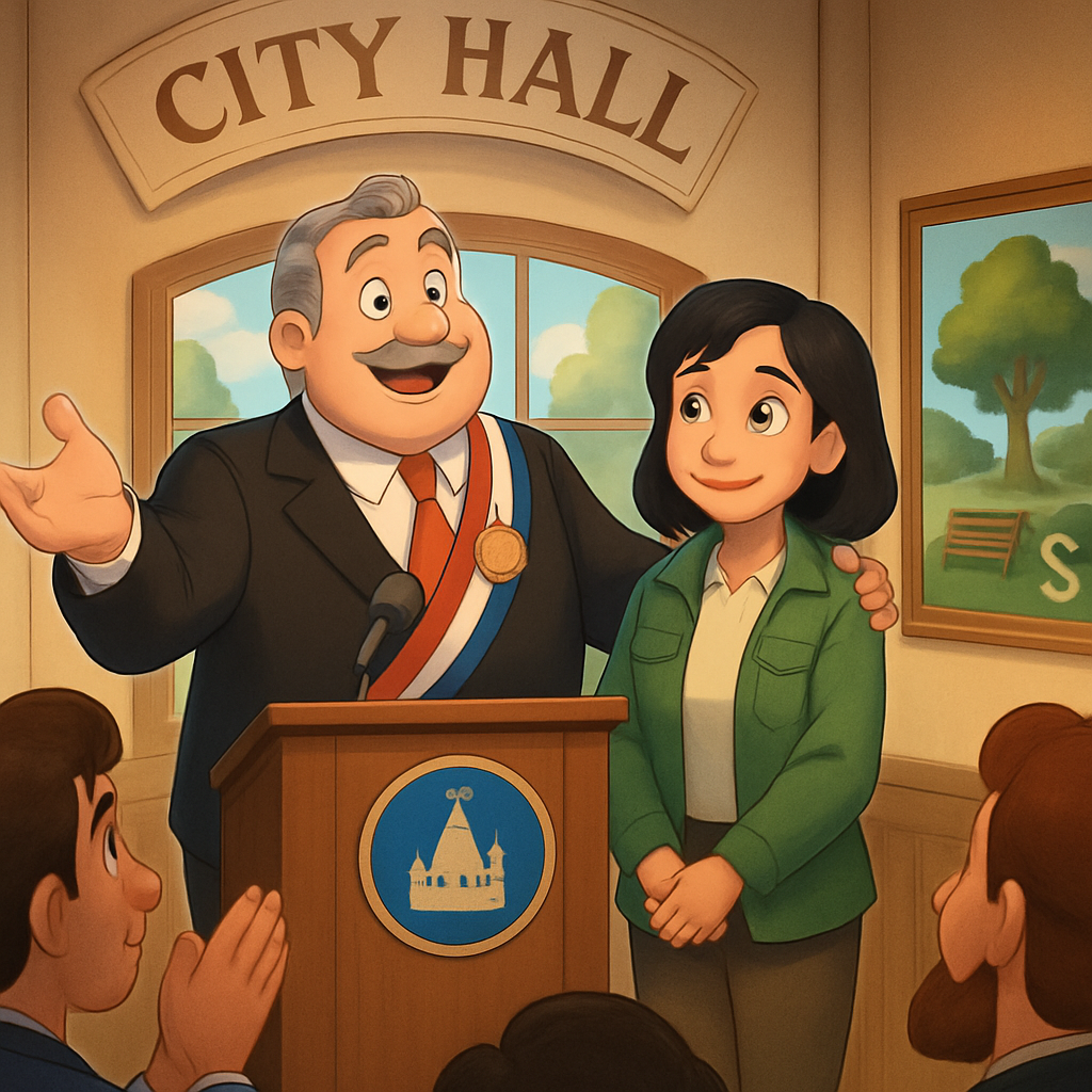 The mayor announced Tricia Shimamura as the city’s new parks commissioner amid broad calls for more park funding.