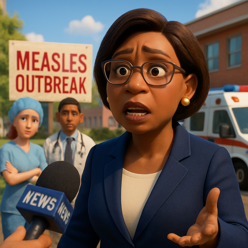 The comments by the Centers for Medicare and Medicaid Services director come as South Carolina grapples with a large measles outbreak.