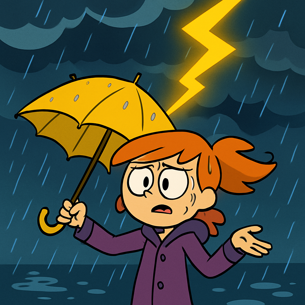 На Кипре выпущено «желтое» предупреждение из-за ожидаемых гроз и дождей.