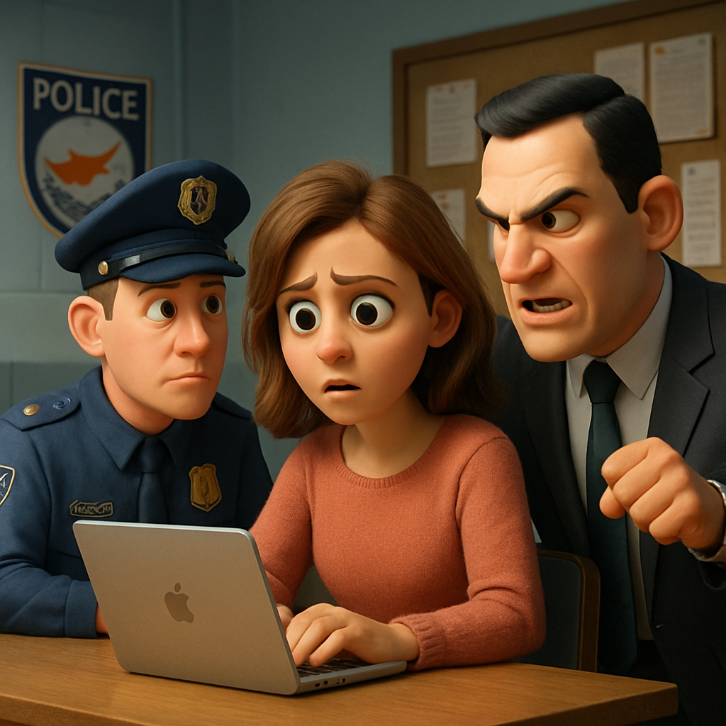 Полиция Кипра расследует жалобу женщины, которой угрожал офицер полиции и бывший сотрудник секретной службы, когда та публиковала комментарии в соц.