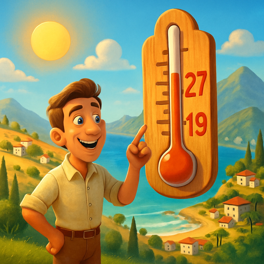 Сегодня температура на Кипре поднимется до +27С в глубине страны и на побережье и до +19С в горах.