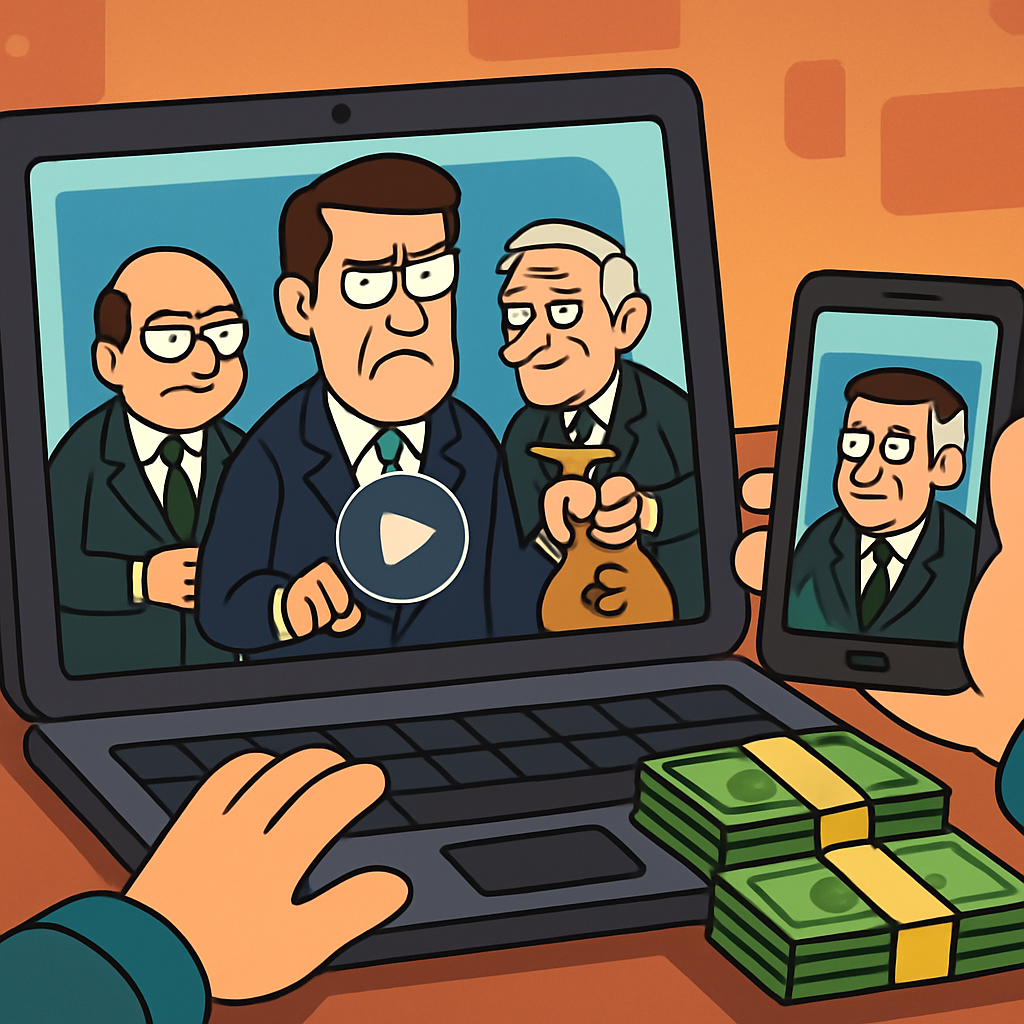 A video is circulating on the Internet claiming that the President of Cyprus and his associates resorted to illegal methods to circumvent campaign spending limits in 2023.