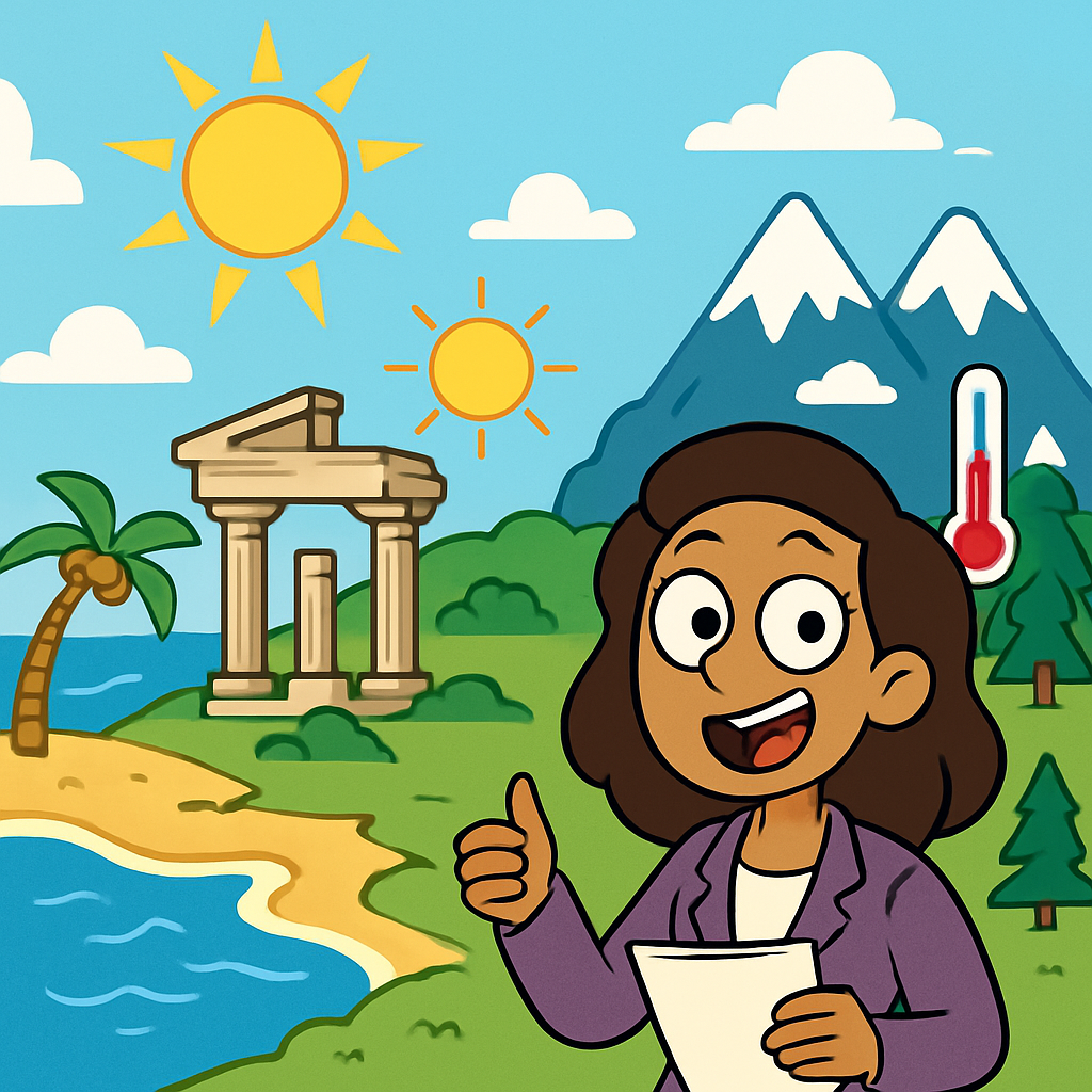 Сегодня на Кипре до +19C во внутренних районах, +21C на побережьях, +9C в горах.