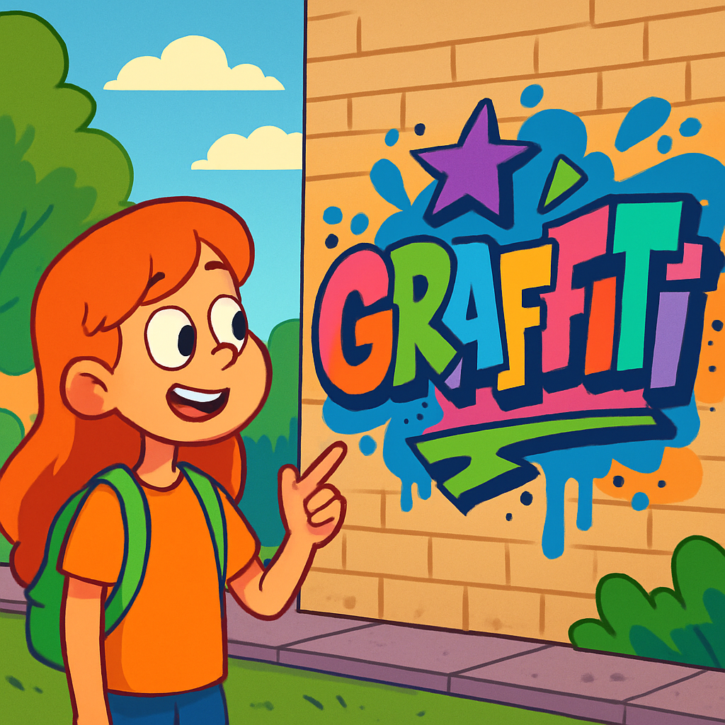 Вот такое классное граффити обнаружила наша читательница в Лимассоле недалеко от проспекта Макариуса.