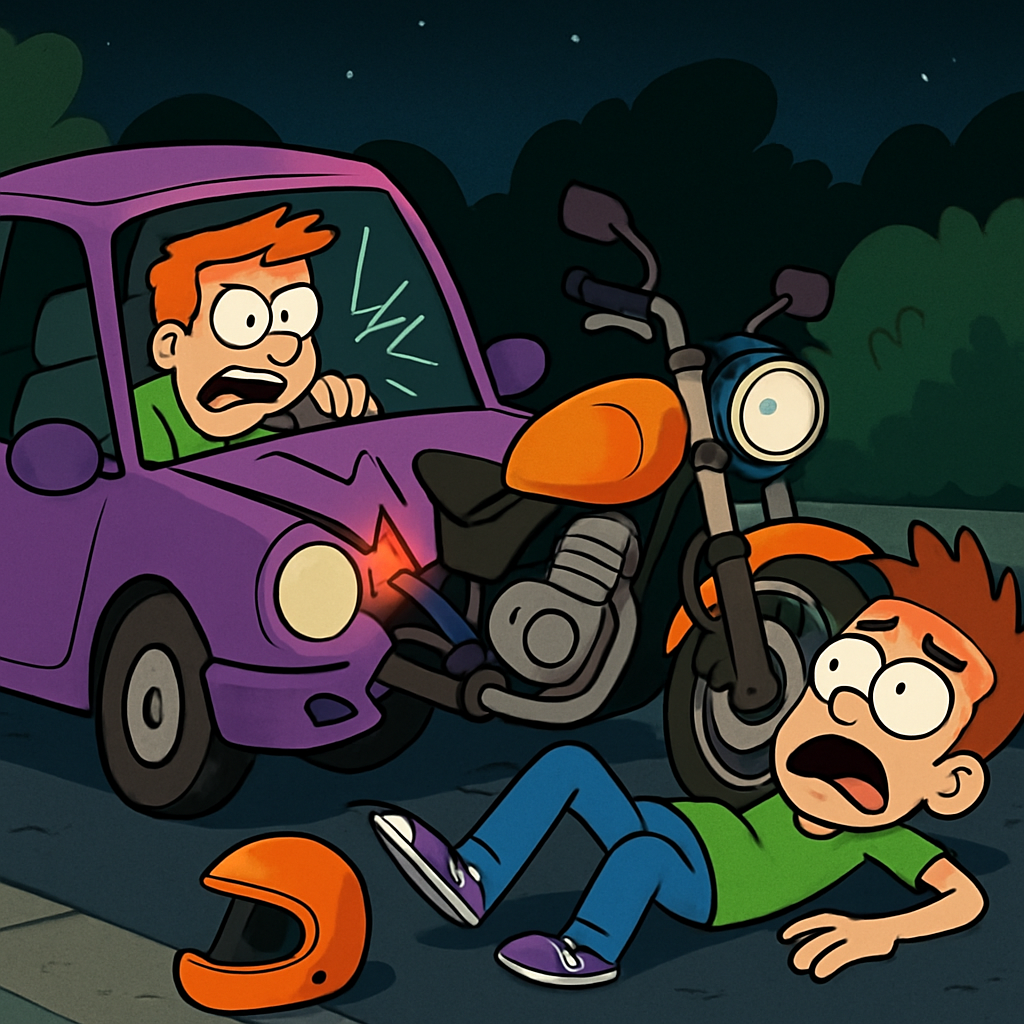 В пятницу вечером в Никосии произошло ДТП, в результате которого пострадал 19-летний мотоциклист.