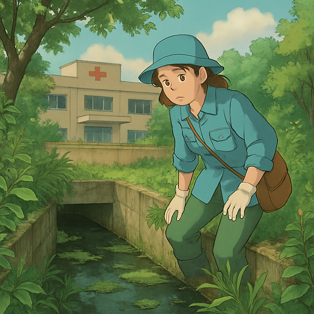 Экологи получают постоянные сообщения от жителей Като-Полемидии (Лимассол) об открытом канале под больницей, где скапливается стоячая вода неизвестного происхождения.