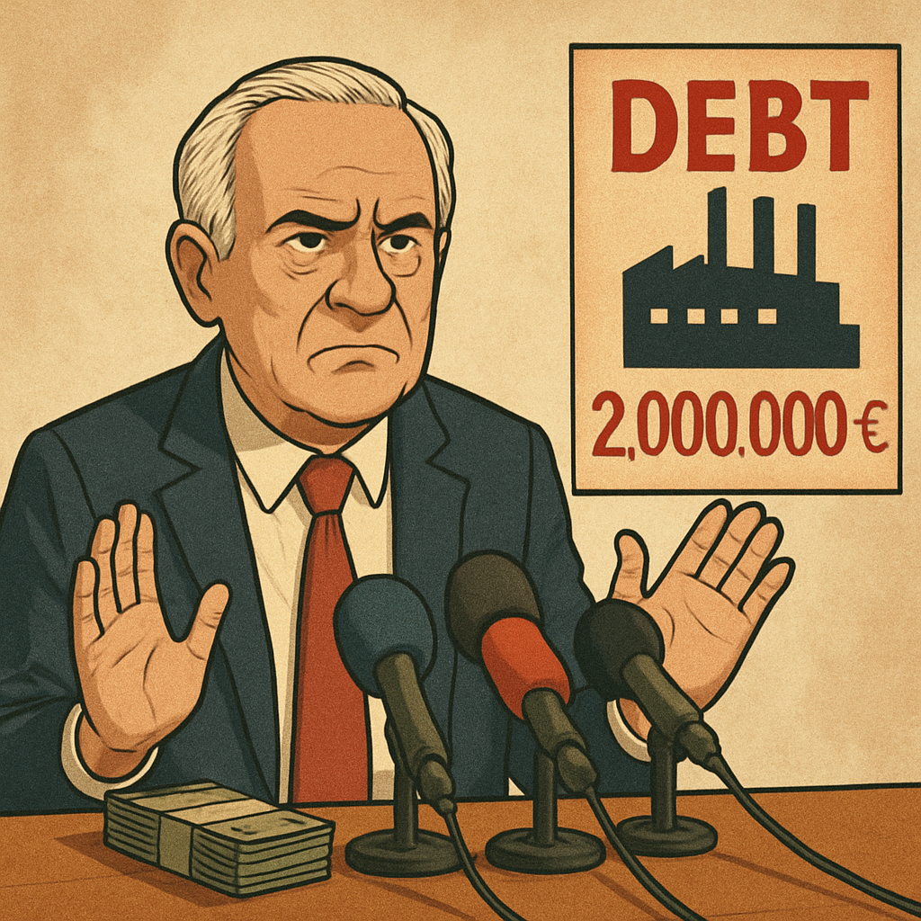 The former mayor of Strovolos denied accusations that he left the municipality with millions in debt.