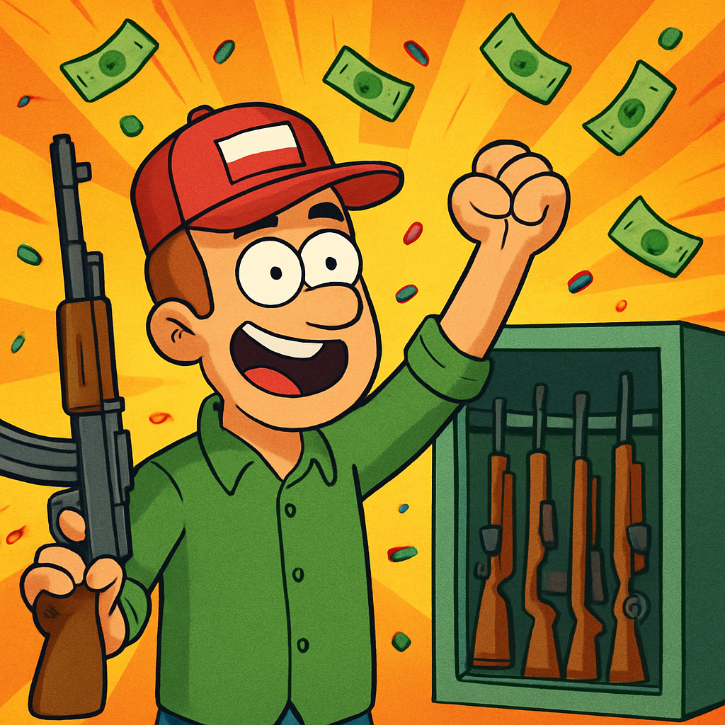 The number of legally owned firearms in Poland has passed the 1 million mark for the first time, according to the latest figures presented by Polish police.