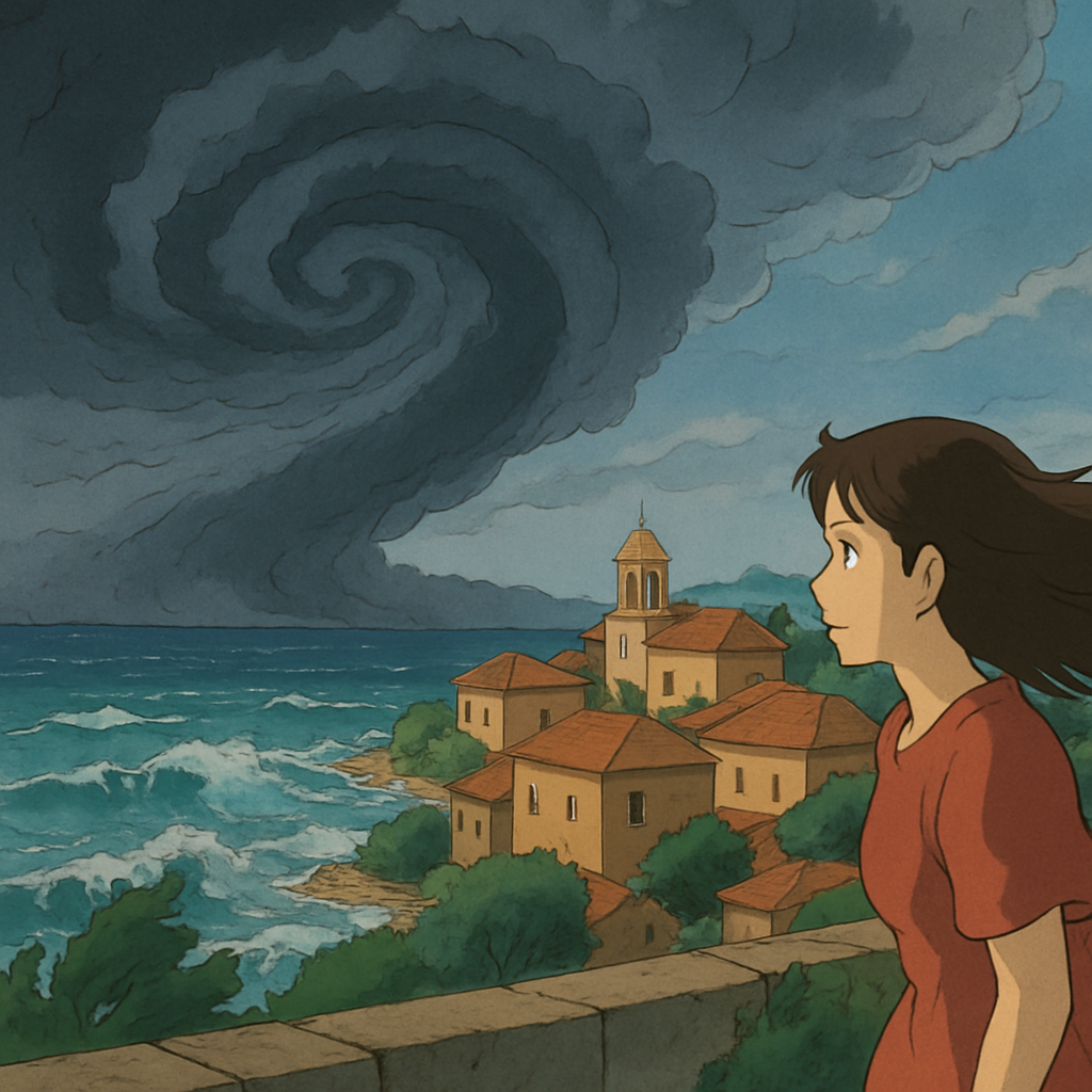 Циклон «Барбара» из Греции движется на восток и, как ожидается, затронет Кипр к вечеру вторника.