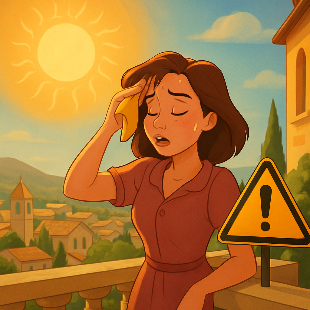 На ночь на Кипре выпущено «желтое» предупреждение об экстремально высокой температуре, которое будет действовать с полуночи до 16:30 пятницы.