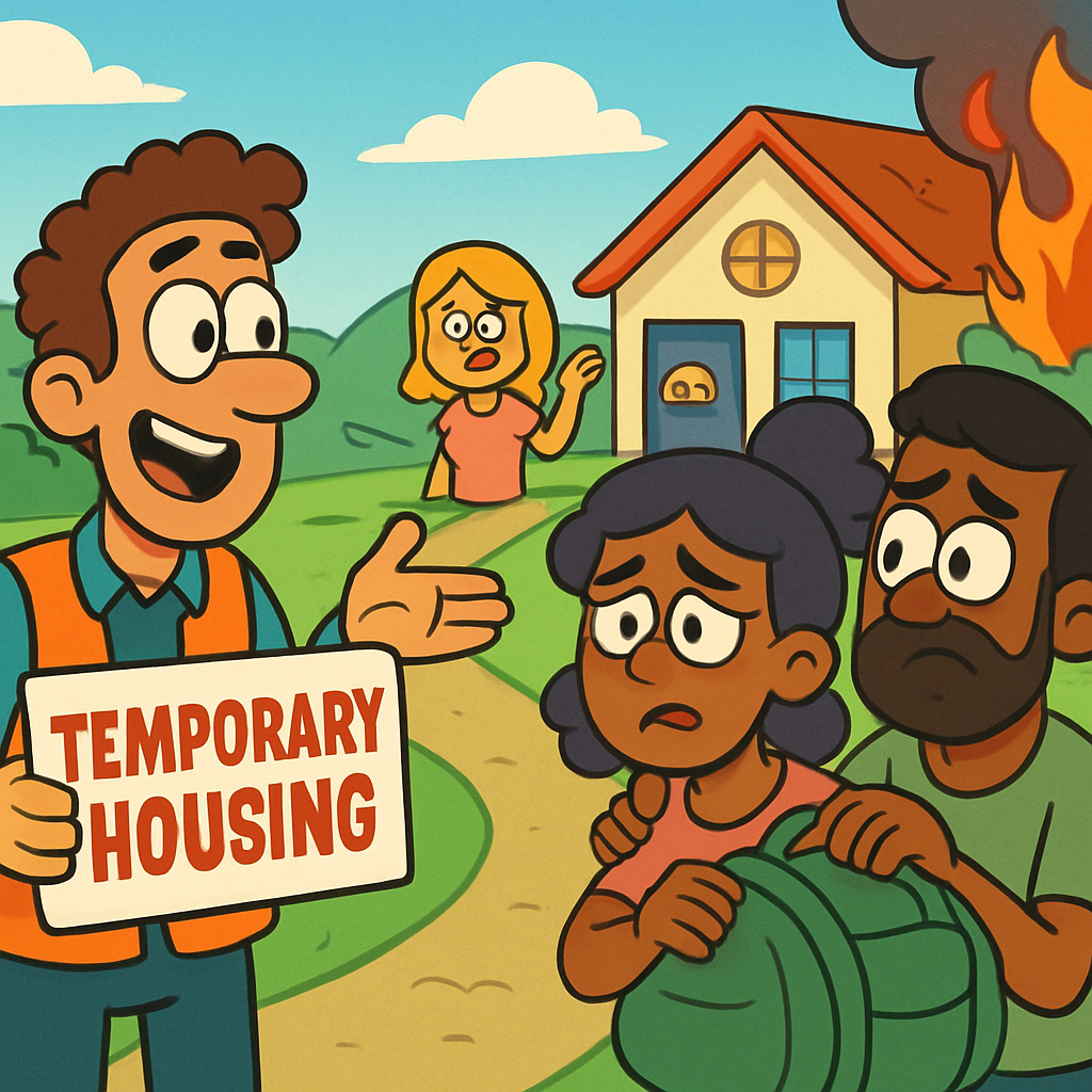 На Кипре продолжают искать временное жилье для людей, пострадавших от пожара.