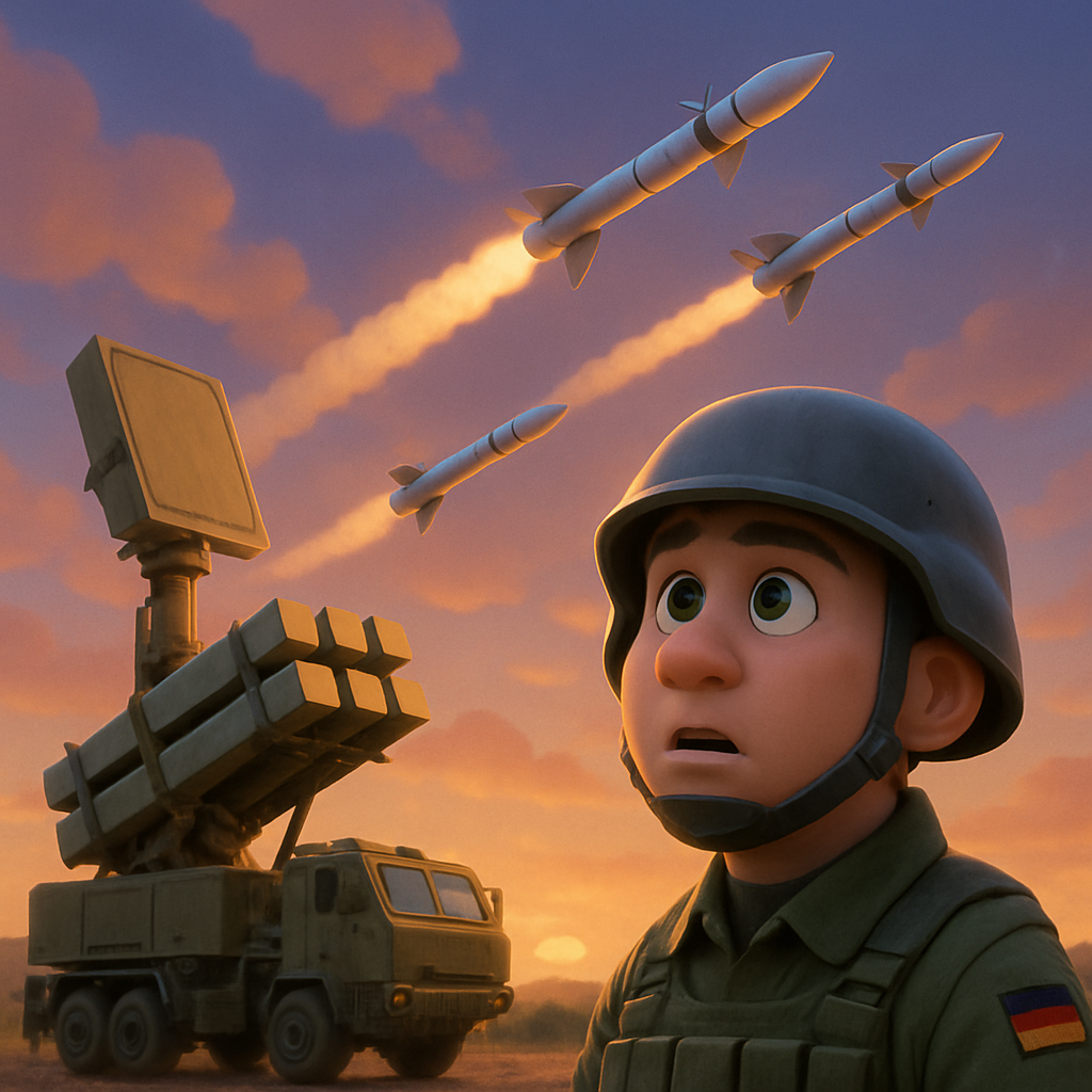 Alemania está ampliando su sistema de defensa aérea IRIS-T.