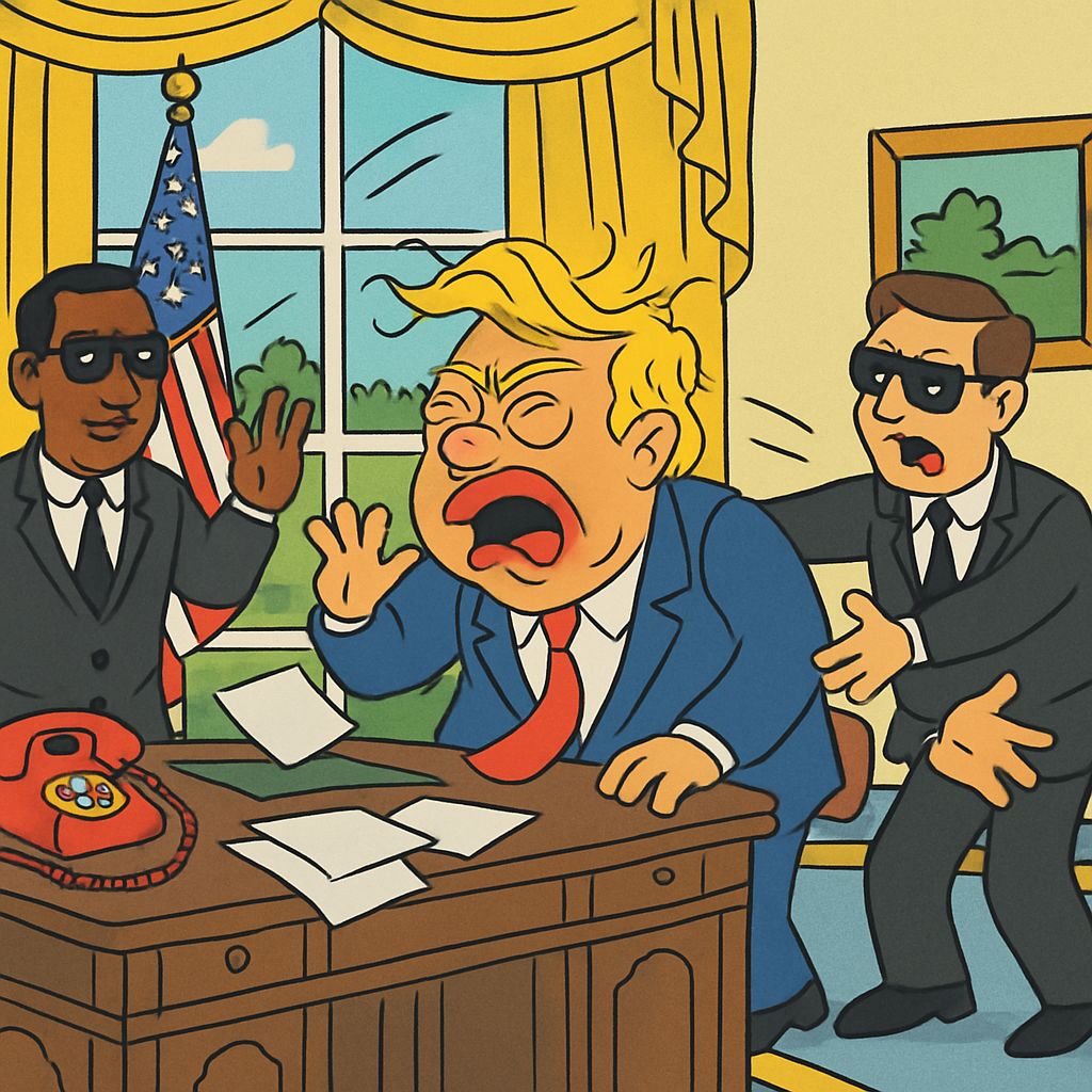 The president shows, once again, that he shouldn’t be anywhere near the Oval.