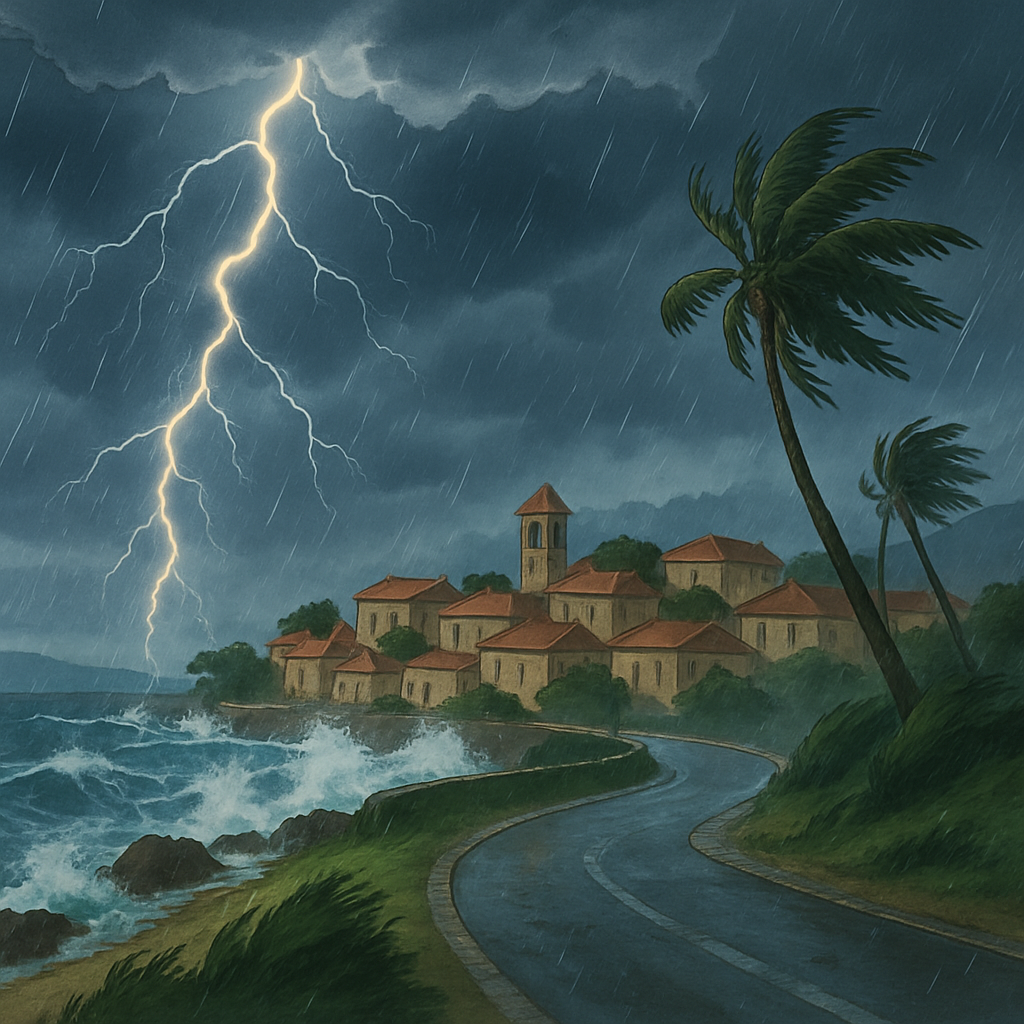 Meteorologists report that in the last days of the year, Cyprus is expected to experience unstable weather with rain, thunderstorms, a drop in temperature, and strong winds.