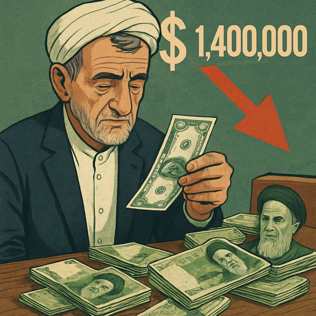 Iran's President Masoud Pezeshkian says there is not much he can do as the currency has rapidly depreciated, with $1 now trading at around 1.